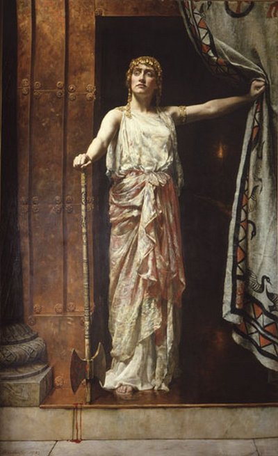 Clytemnestra after the Murder by John Collier